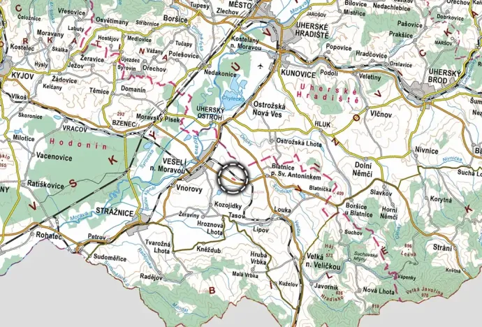 Prodej pole, Veselí nad Moravou, 2549 m2