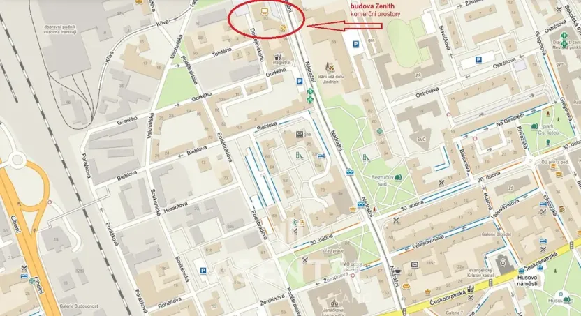 Pronájem obchodního prostoru, Ostrava - Moravská Ostrava, Nádražní, 131 m2