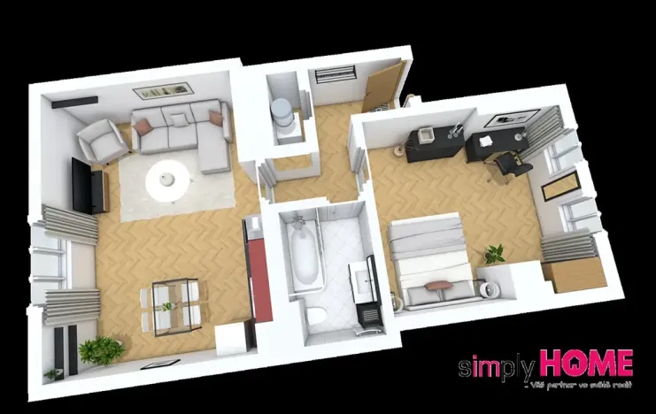 Prodej bytu 2+kk, Praha - Vinohrady, Jana Masaryka, 52 m2