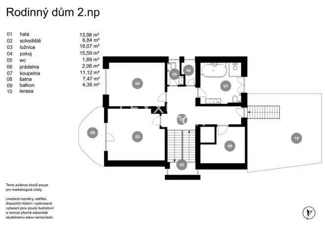 Prodej vily, Praha - Velká Chuchle, Strmý vrch, 289 m2