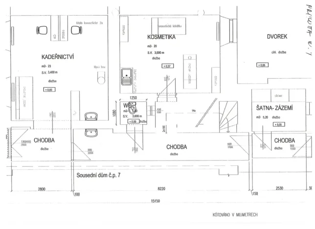Pronájem obchodního prostoru, Bruntál, Nerudova, 60 m2