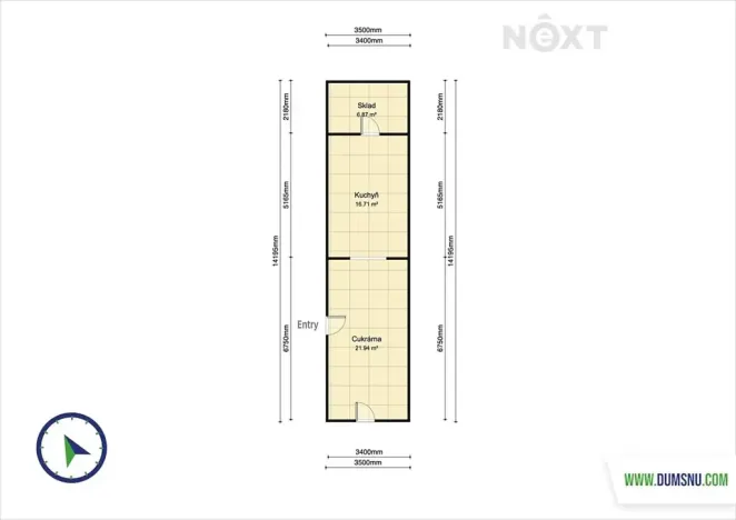 Pronájem restaurace, Štíty, nám. Míru, 59 m2
