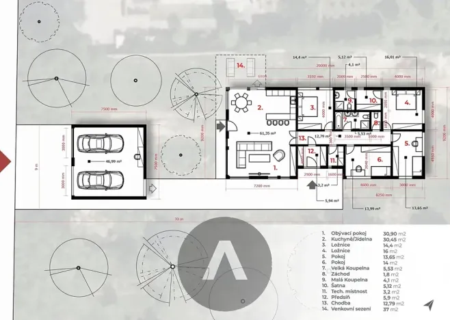 Prodej rodinného domu, Rozdrojovice, Za Humny, 160 m2