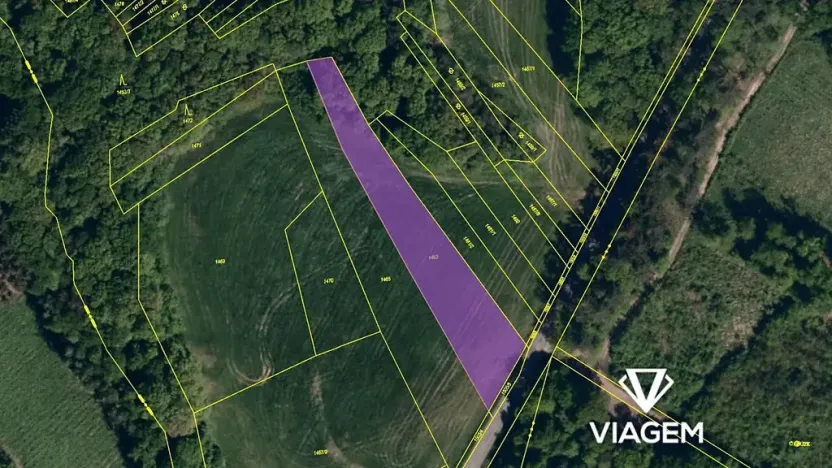 Prodej podílu pole, Velký Ořechov, 1352 m2