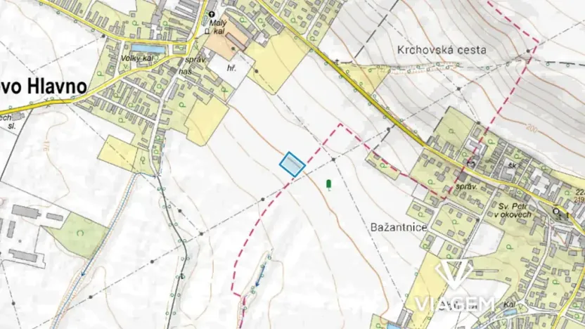 Prodej pole, Sudovo Hlavno, 2072 m2