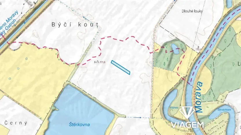 Prodej pole, Veselí nad Moravou, 3050 m2