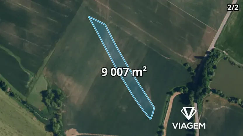 Prodej podílu pole, Jaroměřice nad Rokytnou, 3234 m2
