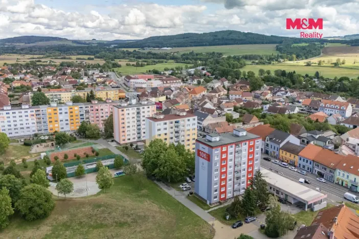 Pronájem bytu 1+1, Přeštice, Rybova, 35 m2