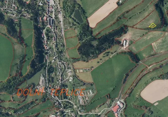 Prodej pozemku, Teplice nad Metují - Dolní Teplice, 2000 m2