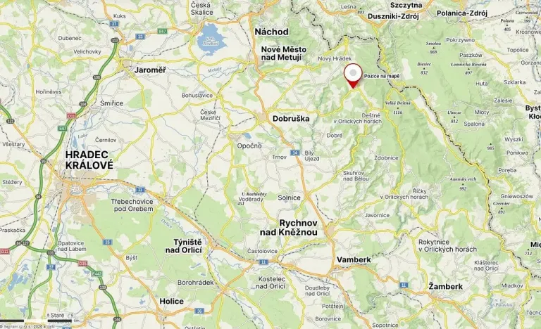 Prodej pozemku, Deštné v Orlických horách, 1500 m2
