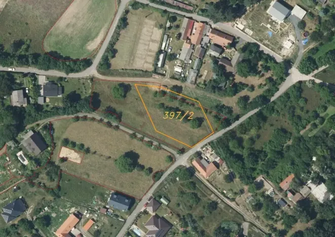 Prodej pozemku, Mělník, 1722 m2