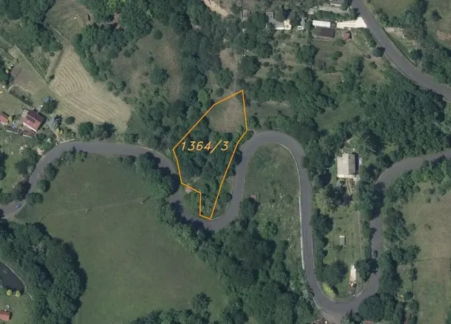 Prodej zahrady, Trmice, 1700 m2