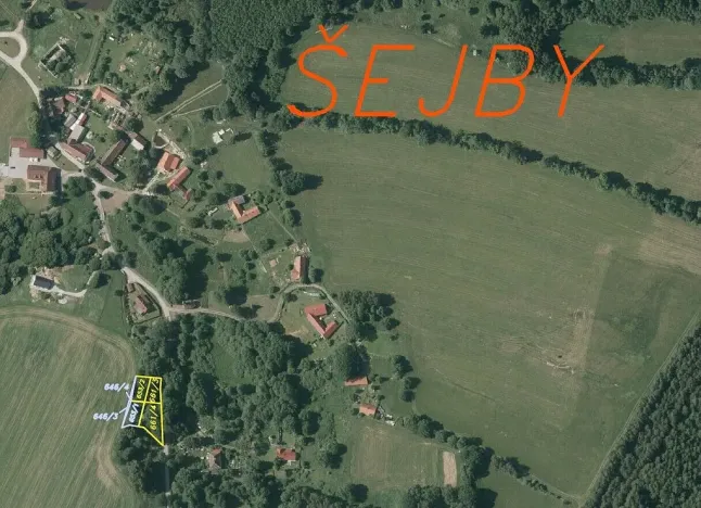 Prodej pozemku, Horní Stropnice - Šejby, 1757 m2