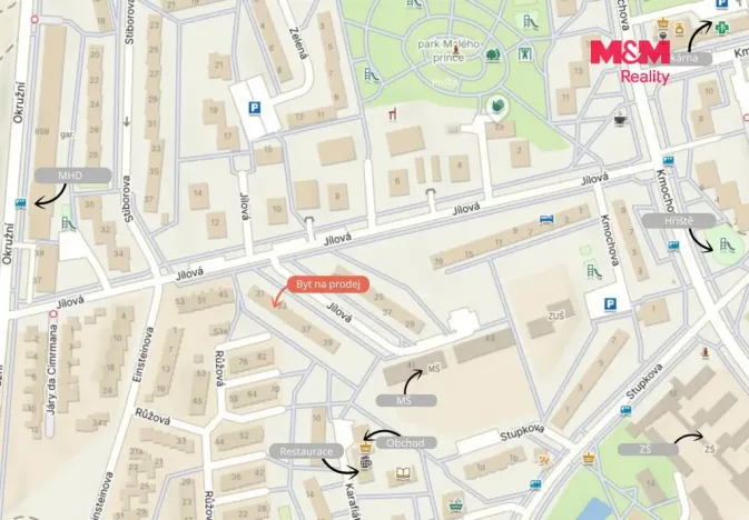 Prodej bytu 2+1, Olomouc - Neředín, Jílová, 57 m2