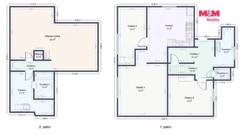 Pronájem atypického bytu, Praha - Hostivař, V nové čtvrti, 125 m2