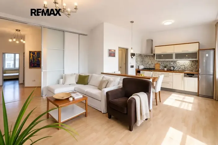 Pronájem bytu 2+kk, Praha - Podolí, Na Klaudiánce, 78 m2