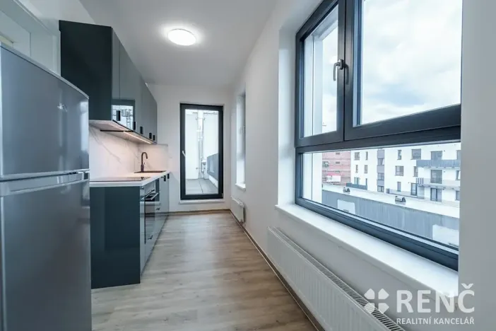 Pronájem bytu 1+kk, Kuřim, Záhoří, 32 m2