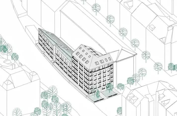 Prodej komerčního pozemku, Praha - Nusle, Svatoplukova, 1300 m2