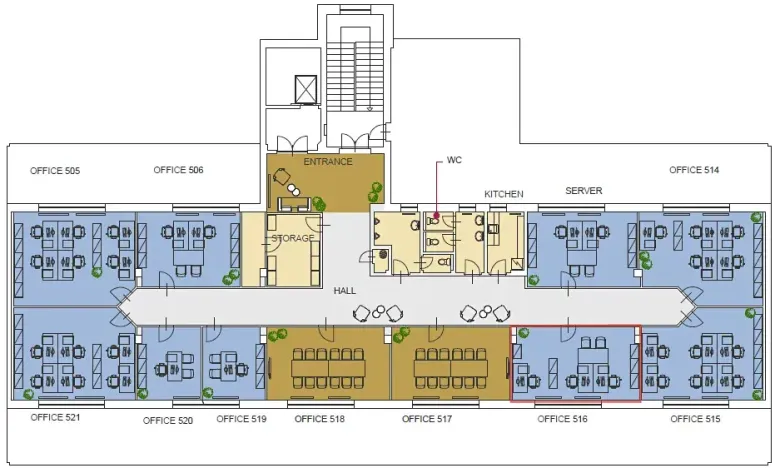 Pronájem kanceláře, Praha - Libeň, U libeňského pivovaru, 31 m2