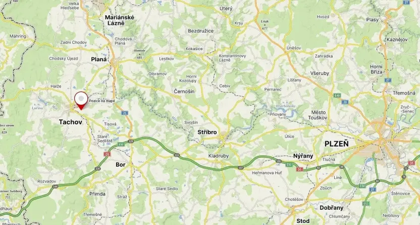 Prodej pole, Tachov, 842 m2
