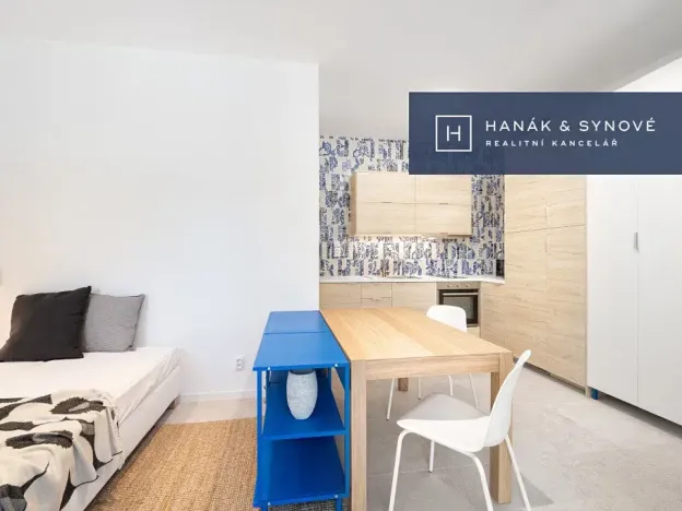Pronájem bytu 1+kk, Brno, Francouzská, 25 m2