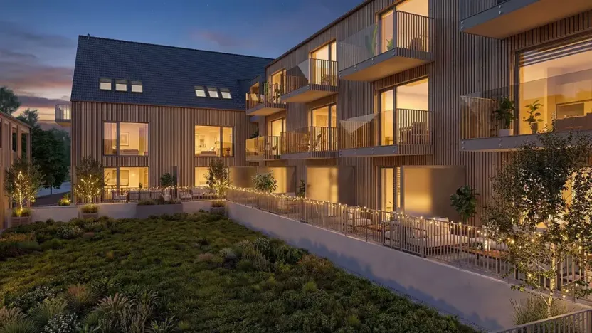 Prodej bytu 1+kk, Tuchoměřice, 49 m2