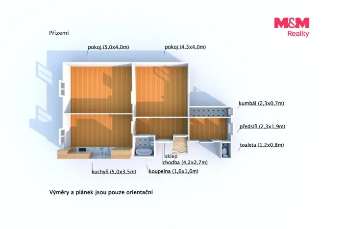 Pronájem rodinného domu, Nýřany, Jana Žižky, 104 m2
