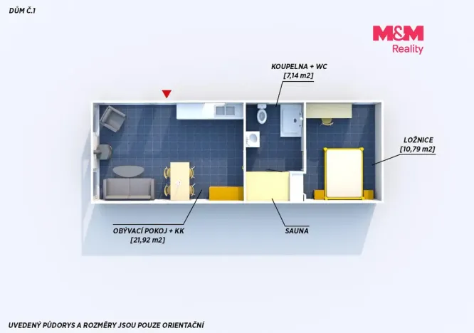 Prodej ubytování, Všeruby - Chalupy, 65 m2
