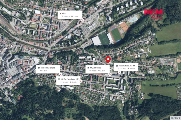 Prodej bytu 2+1, Trutnov - Kryblice, Kryblická, 56 m2