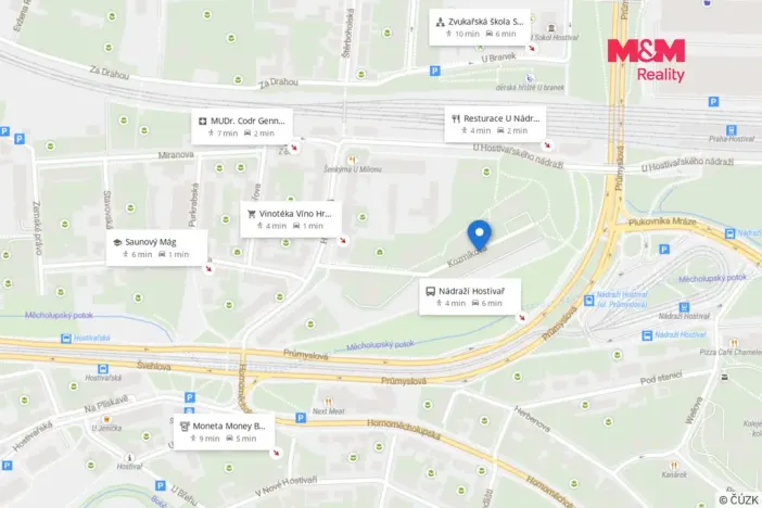 Prodej bytu 2+1, Praha, Kozmíkova, 47 m2