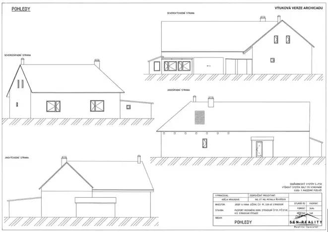 Prodej rodinného domu, Stradouň, 104 m2