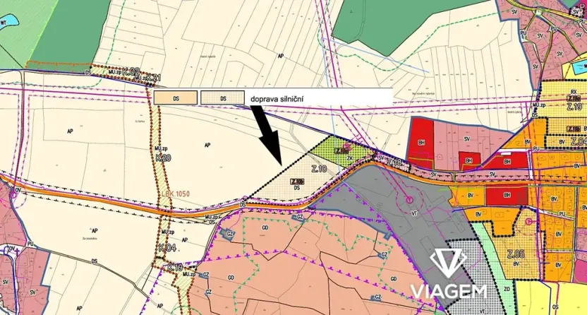 Prodej pole, Prosetín, 65880 m2
