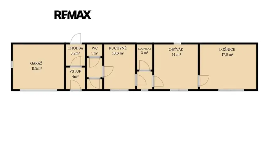 Prodej rodinného domu, Městečko Trnávka, 60 m2