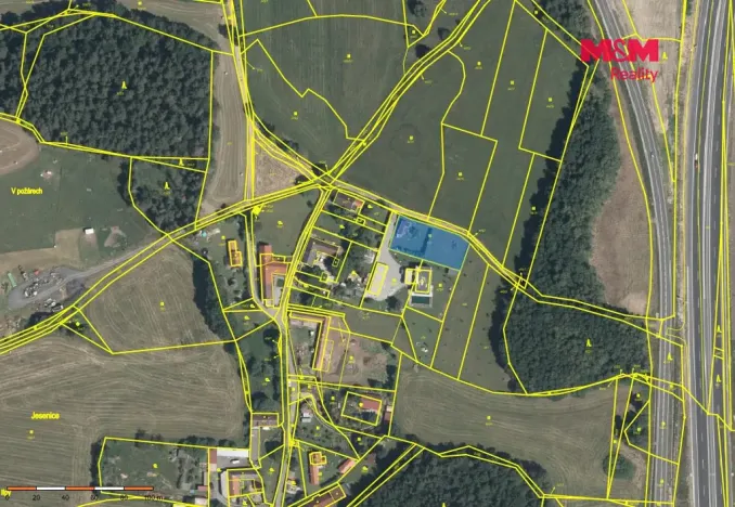 Prodej pozemku pro bydlení, Příbram - Jerusalem, 1206 m2