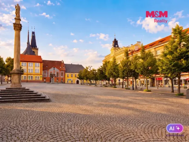 Pronájem bytu 2+1, Louny, Mírové náměstí, 58 m2