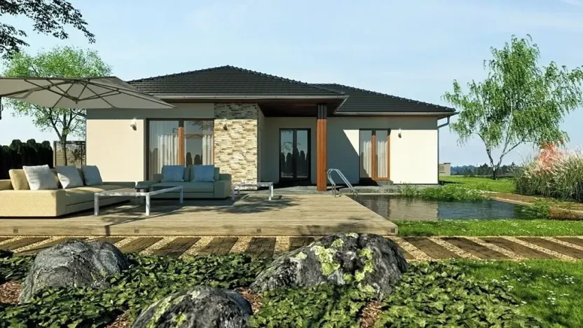 Prodej rodinného domu, Doksy, Buková, 91 m2