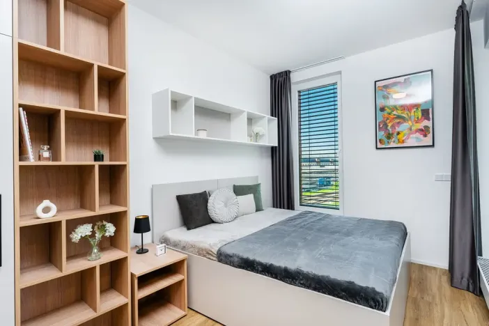 Pronájem bytu 1+kk, Praha - Vysočany, Odkolkova, 36 m2