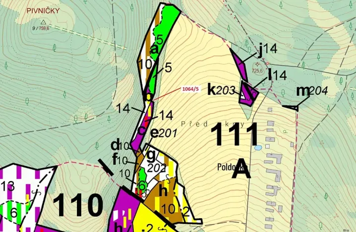 Dražba lesa, Volfířov, 48 m2