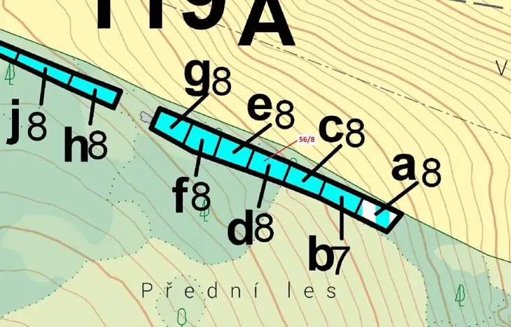 Dražba lesa, Přerov, 385 m2