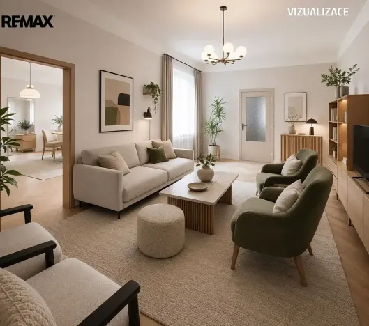 Prodej bytu 3+1, Moravská Třebová, Zámecká, 72 m2