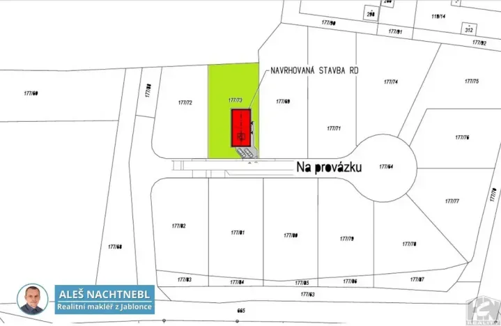 Prodej pozemku, Dřínov, 800 m2