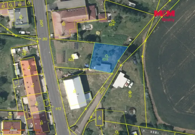 Prodej zahrady, Modlany - Suché, 323 m2