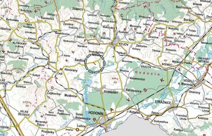 Prodej pole, Svatobořice-Mistřín, 9958 m2