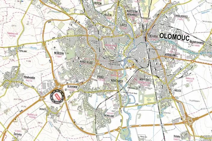 Prodej pole, Olomouc, 10493 m2