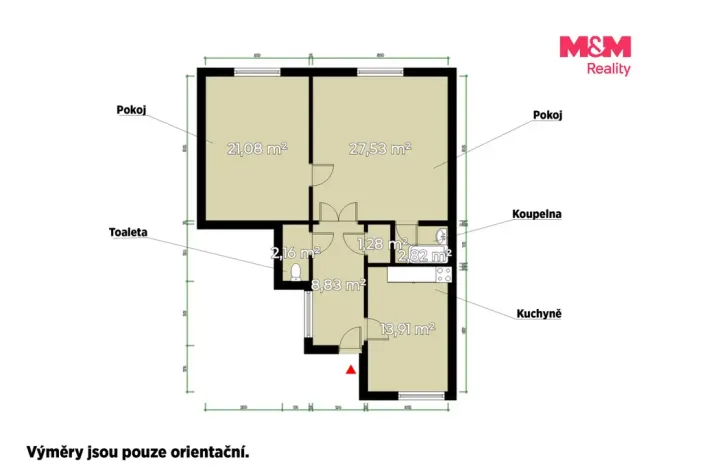 Pronájem bytu 2+1, Plzeň - Vnitřní Město, Rooseveltova, 81 m2
