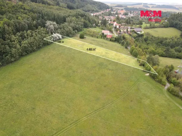 Prodej pozemku pro bydlení, Střílky, 4460 m2