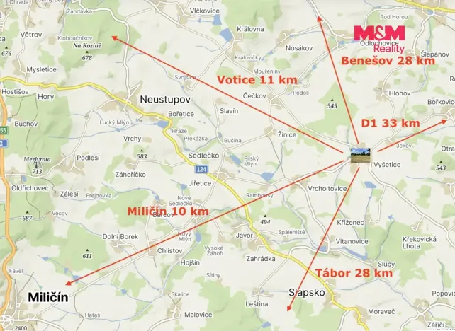 Prodej zemědělské usedlosti, Šebířov - Vyšetice, 60 m2