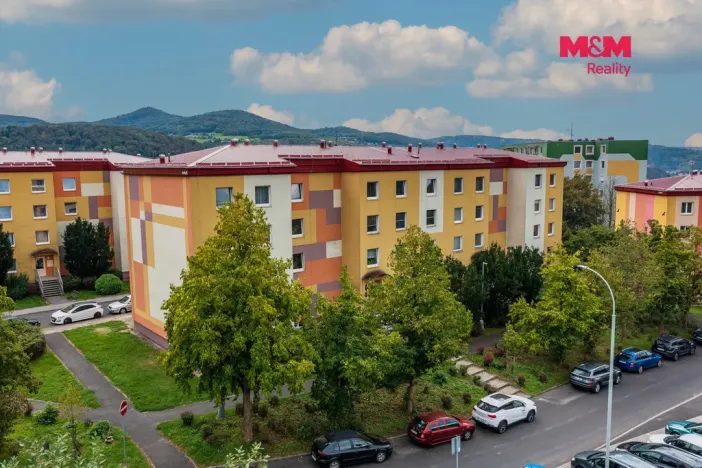 Pronájem bytu 2+kk, Ústí nad Labem, Obvodová, 46 m2