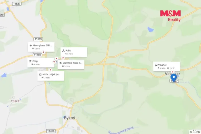 Prodej rodinného domu, Vinařice, 53 m2