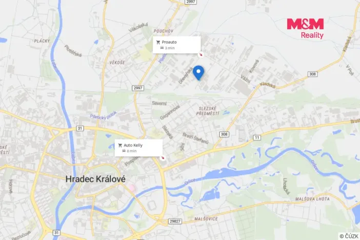 Pronájem obchodního prostoru, Hradec Králové, Panelová, 190 m2